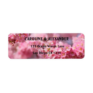 Elegant Cherry Blossom Floral Pink Wedding