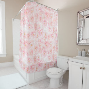 Elegant Cherry Blossom Pattern Design  Shower Curtain