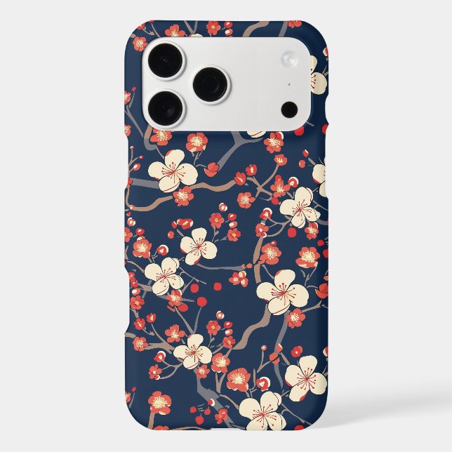 Elegant Cherry Blossom Seamless Pattern (10) (Back)