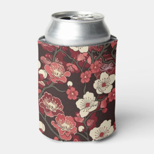 Elegant Cherry Blossom Seamless Pattern (16) Can Cooler