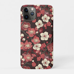 Elegant Cherry Blossom Seamless Pattern (16) iPhone 11 Pro Case