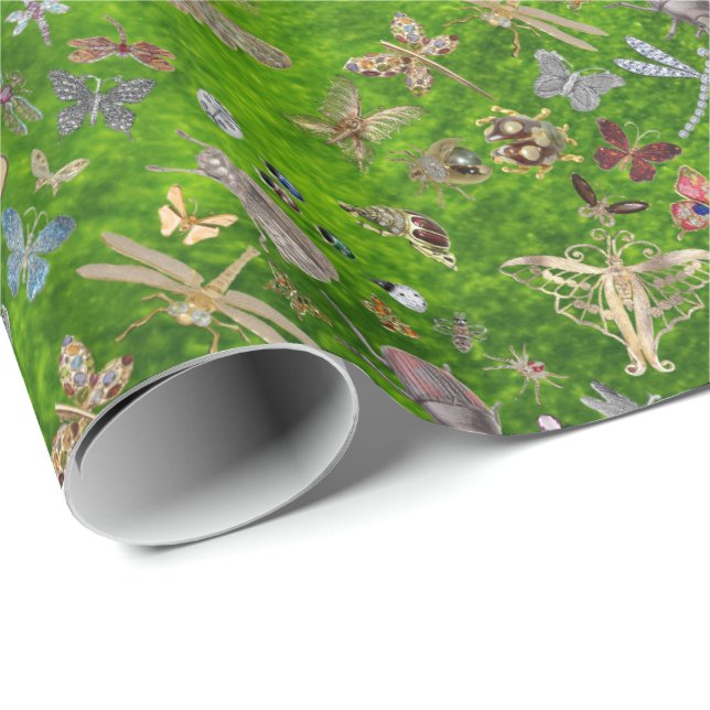 Elegant Chic Chiny Glossy Wrapping Paper (Roll Corner)