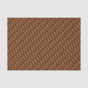 Elegant Chic Copper Brown Festive Tissue Paper