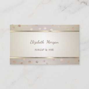Elegant Chic ,Dots,Striped Appointment Card