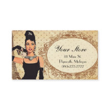 Elegant Chic Fashion Boutique Business Card
