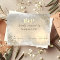Elegant Chic Gold Frame  RSVP Card