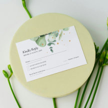 Elegant Chic Green Eucalyptus Wedding Gold accents