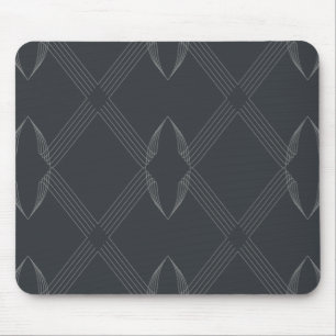 Elegant, chic, luxurious, simple line pattern mouse mat