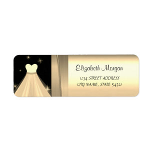 Elegant  Chic Luxury ,Faux Gold, Dress