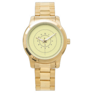 Elegant Chic Men's Gold Watch