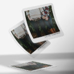 Elegant Chic Minimalistic Single Photo Christmas Square Sticker<br><div class="desc">Introducing our "Elegant Chic Minimalistic Single Photo Christmas Square Stickers" – the perfect way to add a touch of classic elegance to your holiday gifts and decorations. These stickers are designed to capture the timeless beauty of the season, making them a versatile addition to your Christmas celebrations. With a clean...</div>