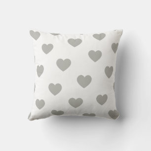 Elegant Chic Modern Simple Trendy Heart Pattern  Cushion
