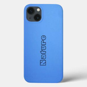 Elegant Chic Nature Blue Sky iPhone 13 Cases