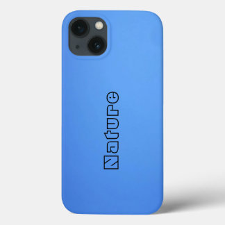 Elegant Chic Nature Blue Sky iPhone 13 Cases