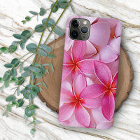 Elegant Chic Pastel Pink Hawaiian Plumeria Flowers