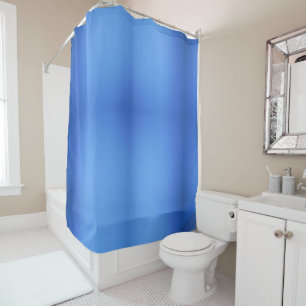 Elegant Chic Rustic Blue Sky Shower Curtain