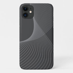 Elegant, chic, simple, modern graphic pattern art iPhone 11 case