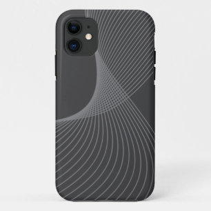 Elegant, chic, simple, modern graphic pattern art iPhone 11 case