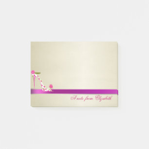 Elegant Chic Stylish Girly ,High Heel Post-it Notes