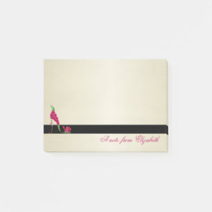 Elegant Chic Stylish Girly ,High Heel Post-it Notes