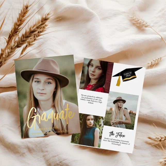 Elegant Chic Typography Graduation Party  (Creator Uploaded)