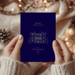 Elegant Chic Vintage Merry Christmas Holiday Card<br><div class="desc">With its vintage-inspired details and sophisticated colour palette,  it’s perfect for sharing holiday cheer with friends,  family,  and loved ones. Ideal for those who appreciate timeless elegance and unique design,  this card will add a memorable touch to your seasonal greetings.</div>