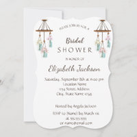 Elegant Chic, Wind Chimes Bridal Shower