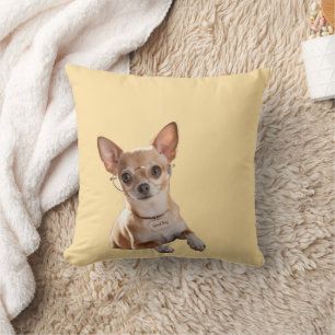 Elegant Chihuahua Pillow