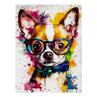 Elegant Chihuahua Poster