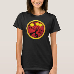Elegant Chinese New Year Snake Gold Lanterns T-Shirt