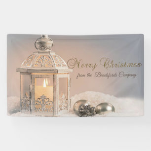 Elegant Christmas Balls,Lantern Banner
