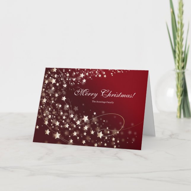 Elegant Christmas Card (Front)