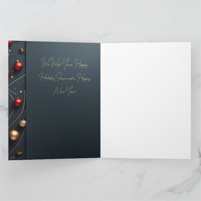 Elegant Christmas Card Series (Inside)