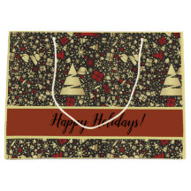 Elegant Christmas Design Gift Bag