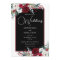 Elegant Christmas Floral Rose Holiday Wedding 