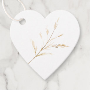 Elegant Christmas Florals Holiday Favour Tags