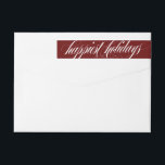 Elegant Christmas Florals Holiday Wrap Around Label<br><div class="desc">_____________________________ ***this design is part of a christmas holiday collection*** Step into a world of timeless holiday charm with my "Festive Flora: Christmas Splendour Poinsettia Delight" collection. 🌸🎄 Embrace the magic of the season with a captivating blend of florals, lush green pine leaves, dainty red berries, and the enchanting hues...</div>