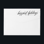 Elegant Christmas Florals Holiday Wrap Around Label<br><div class="desc">_____________________________ ***this design is part of a christmas holiday collection*** Step into a world of timeless holiday charm with my "Festive Flora: Christmas Splendour Poinsettia Delight" collection. 🌸🎄 Embrace the magic of the season with a captivating blend of florals, lush green pine leaves, dainty red berries, and the enchanting hues...</div>