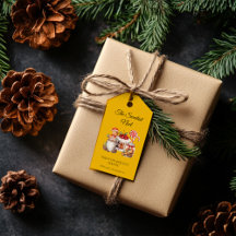 Elegant Christmas Gift Tag | The Sweetest Noel