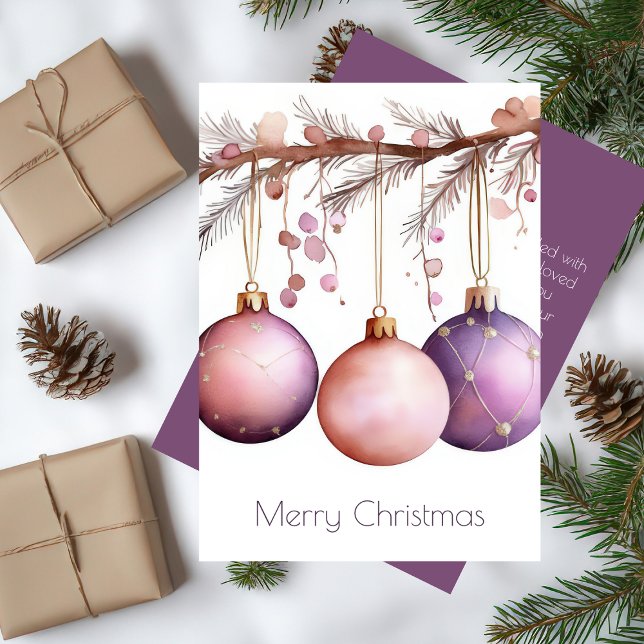 Elegant Christmas Greeting Holiday Card (Creator Uploaded)