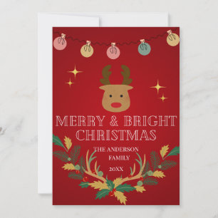 Elegant Christmas Holiday Card
