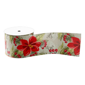 Elegant Christmas/Holiday Grosgrain Ribbon