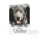 Elegant Christmas Irish Wolfhound