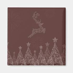 Elegant Christmas Magnet