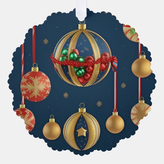 Elegant Christmas Ornaments (Front)