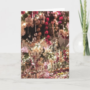 Elegant Christmas Ornaments Card