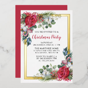 Elegant Christmas Party Gold