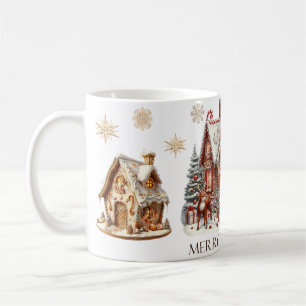 Elegant Christmas Party Modern Coffee Mug