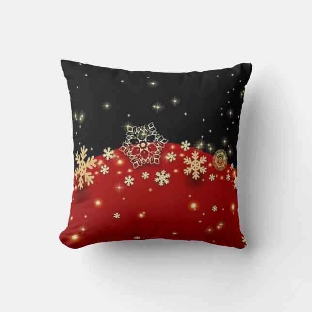 Elegant Christmas Pillow! Cushion (Front)