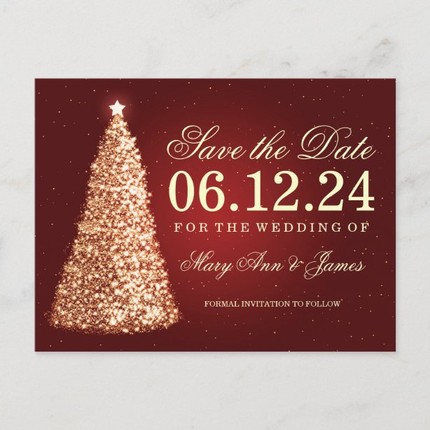 Christmas Save The Date Gifts &amp; Gift Ideas | Zazzle UK